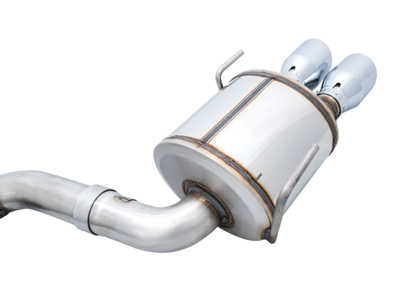 Subaru WRX Performance Exhaust - AWE Tuning - Cat-Back Touring - Chrome Silver - `22-`27